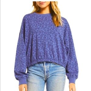 Z supply Ava Leopard Jogger & Mason Pullover